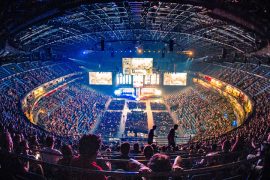 Deutschland ist regelmäßig Gastgeber für E-Sport-Groß-Turniere - hier die ESL One Cologne 2018 in der Lanxess-Arena (Foto: MTG / Adela Sznajder)