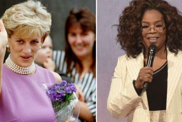 This is how ugly Princess Diana († 36) cheated on Oprah Winfrey