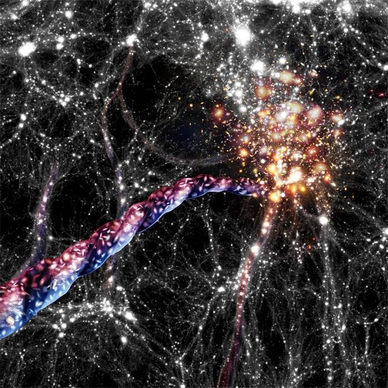 Astronomers discover largest known rotating structures in the universe