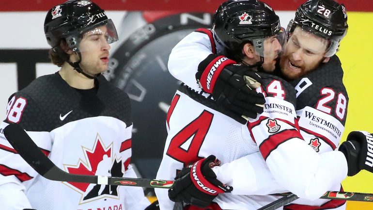 Canada after a thrilling win against Russia in the semi-final