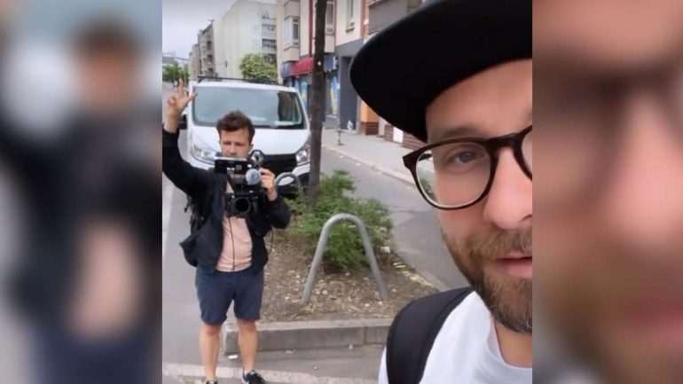 Mark Forster: Singer plumbs cameraman at 5 a.m. - "Secret Project" in Berlin