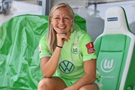 Pauline Bremer spielt in der Frauenfußball-Bundesliga für den VfL Wolfsburg.