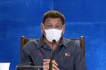 Philippines - Rodrigo Duterte Threatens: "Either Get Vaccinated Or Go To Jail"