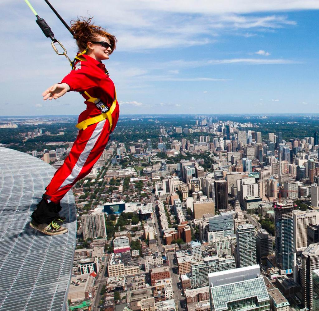Canada: High altitude people can enjoy stunning views of Toronto from the CN Tower