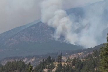 Canada: Lightning sets forest fires after heat wave