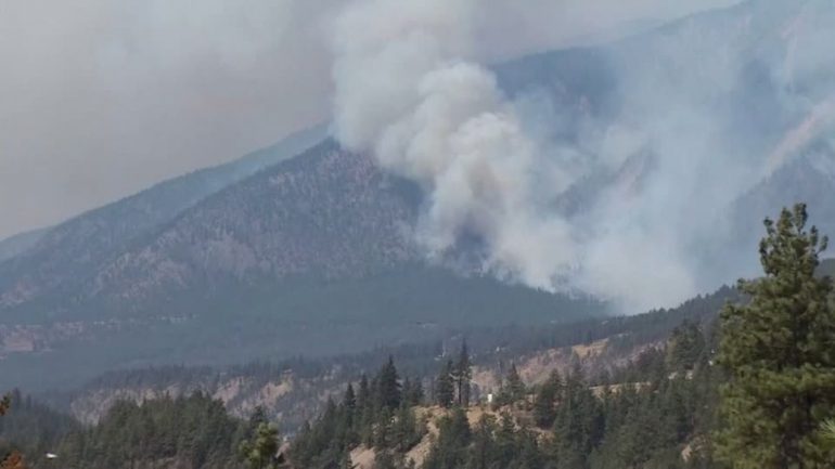 Canada: Lightning sets forest fires after heat wave