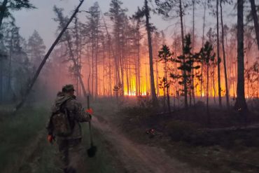 Forest fires are getting worse in Russia, the smoke reaches America