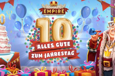 Goodgame Empire: The 10th Birthday Is Coming Up