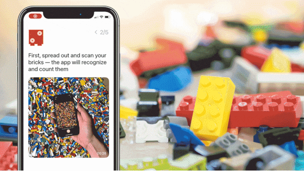 With Brikit, you can easily scan your Lego blocks and get the appropriate construction suggestions.