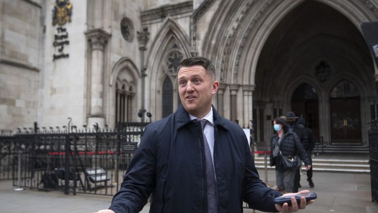 Tommy Robinson: British right-wing extremist sentenced to pay £100,000 in damages