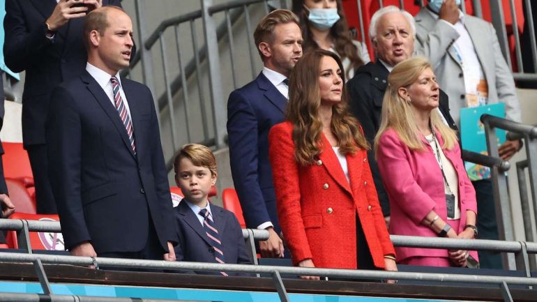 William and Kate: Royals in England vs Germany - Prince George causes laughter with funny "goal celebration"