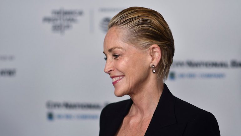 "are on the same wavelength": Sharon Stone is probably dating a 25-year-old rapper