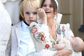 Closer to Princess Sofia: Gabriel wants to hide under Julian's christening gown