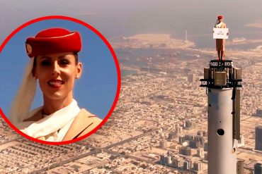 Emirates ad on Burj Khalifa: These hostess recordings are real