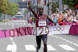 Kipchoge wins second Olympic gold in marathon