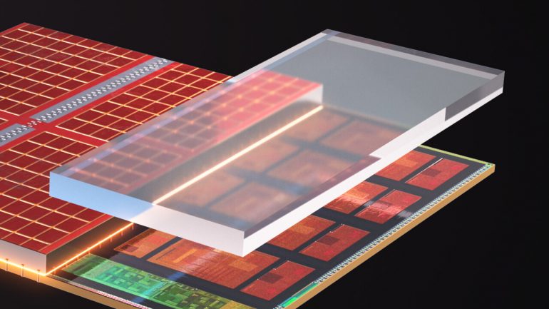 Milan X mit 3D V-Cache: AMD plant CPUs der Epyc-Serie mit 768 MB L3-Cache
