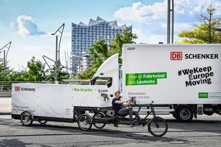 7.5 ton truck will soon make history?  DB Schenker Depends on Huge Cargo E-Bike