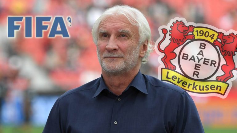 Bayer-Geschäftsführer Rudi Völler zeigte sich verärgert über die Verlängerung der Abstellung der Nationalspieler. 