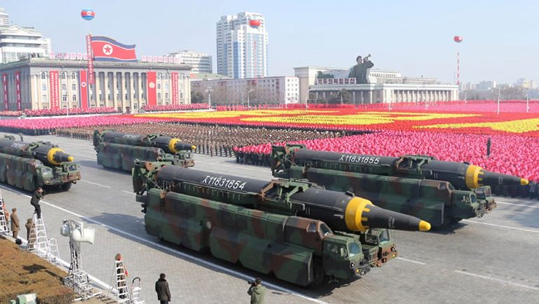 New weapons shown to Kim Jong Un?: North Korea may be planning a big military parade