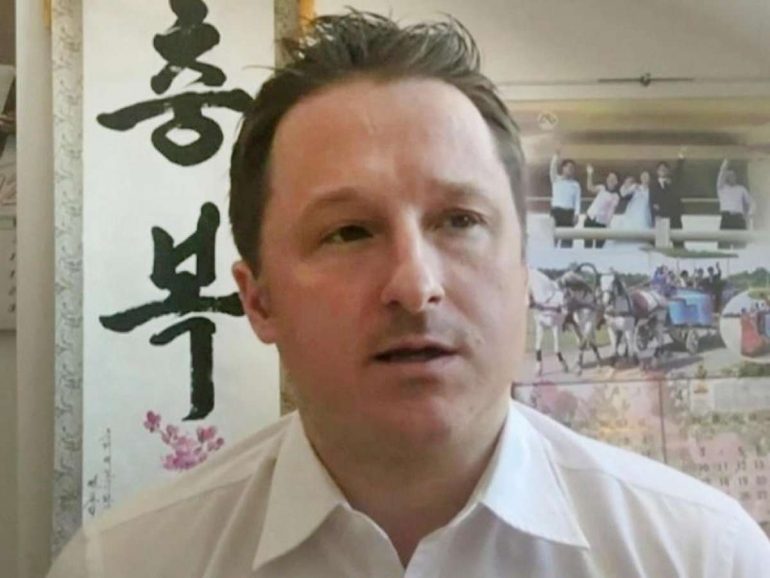Michael Spavor wurde 2018 in China festgenommen. Jetzt kommt er frei. Foto: Uncredited/AP/dpa Foto: dpa
