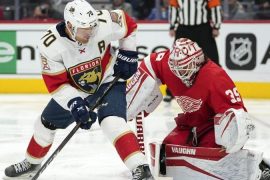 Ice Hockey - NHL: Panthers Go Unbeaten: 3-2 v Detroit - SPORTS