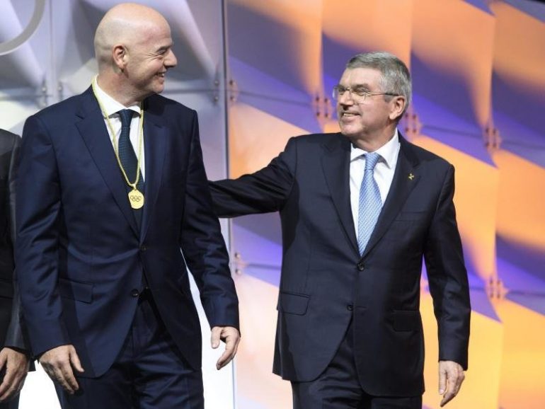 IOC: Infantino did not contact Bach "at any time".  free Press