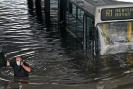 The devastation caused by the floods is causing a severe storm in Greece