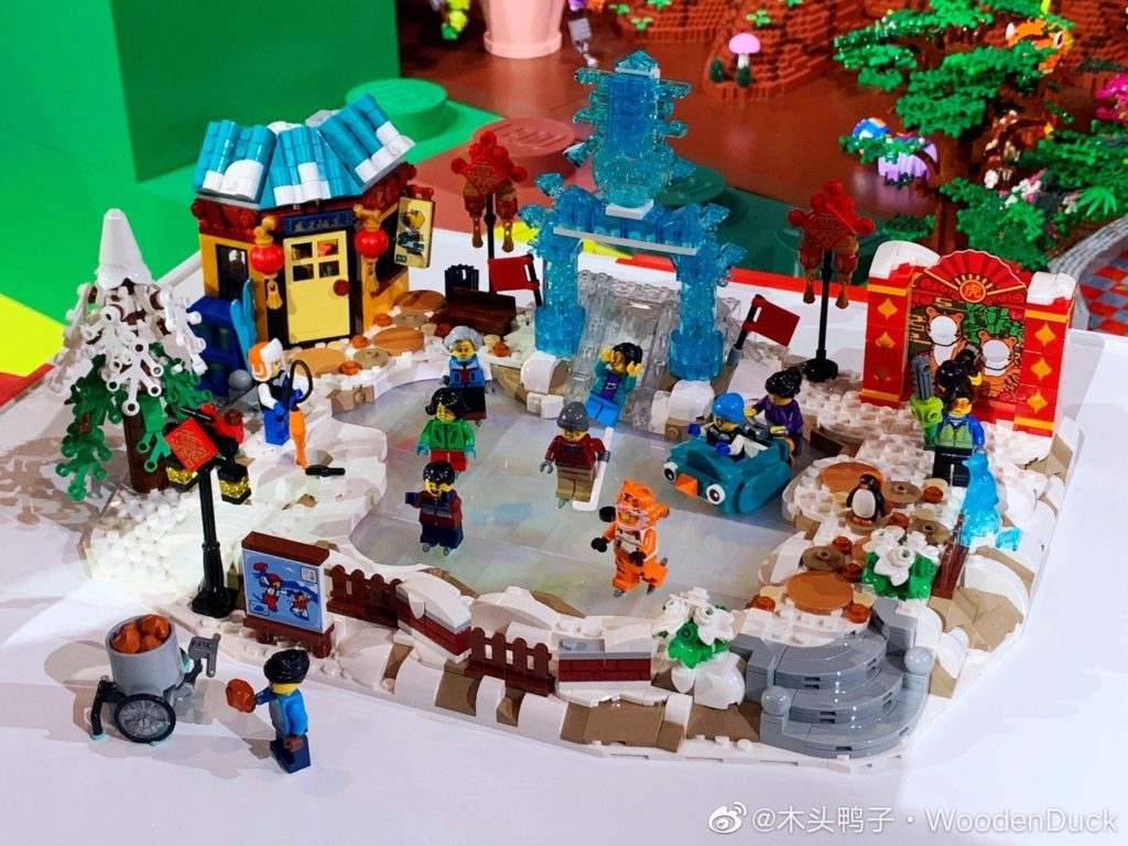 lego 80109 chinese new year snow festival 1
