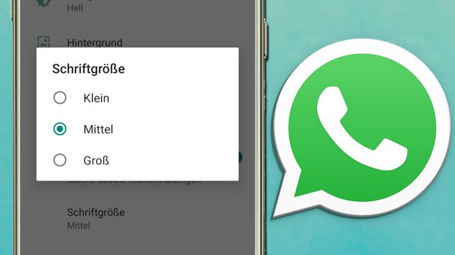 WhatsApp changes the font size: Here's how