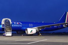 Airbus A320 EI-DTE: The first aircraft in the new look of ITA Airways