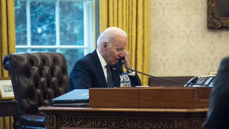 Biden wants to talk to Ukrainian President Zelensky