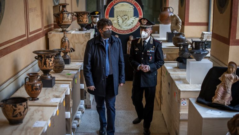From Roman and Etruscan times: Italy brings back millions of treasures from the United States