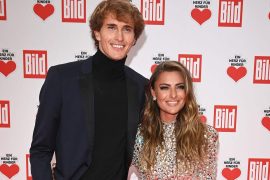 Sofia Thomalla and Alexander Zverev: First Love on "A Heart for Children"