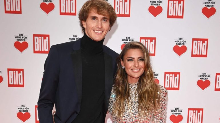 Sofia Thomalla and Alexander Zverev: First Love on "A Heart for Children"