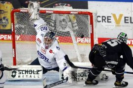 The Krefeld Penguins lost the game against Wild Wings and Oleg Shilin