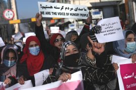 Women protest against killing of ex-servicemen