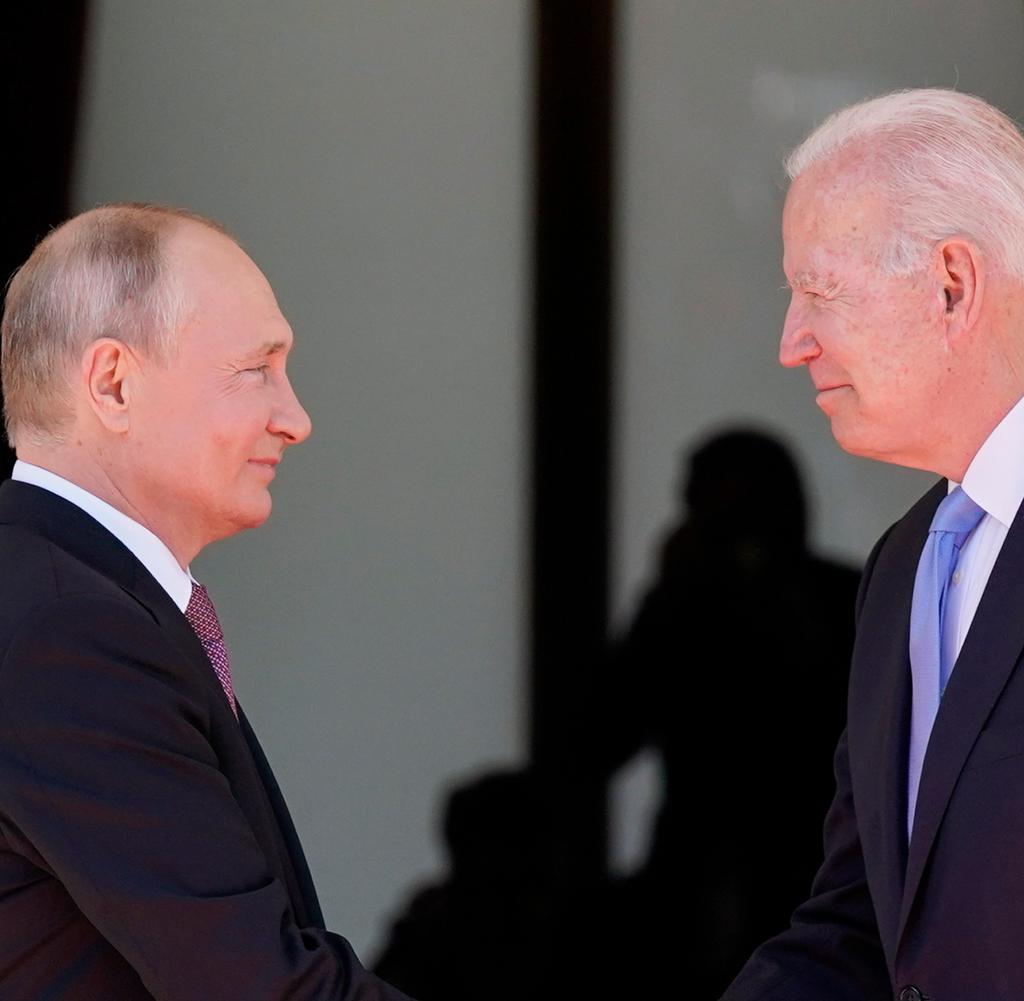 Presidents among themselves: Vladimir Putin and Joe Biden in Switzerland last summer