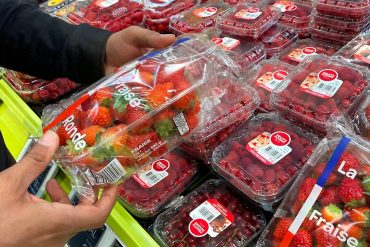 "A real revolution": France bans plastic packaging for fruits and vegetables