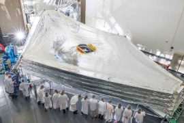 Sun protection stretched for space telescopes