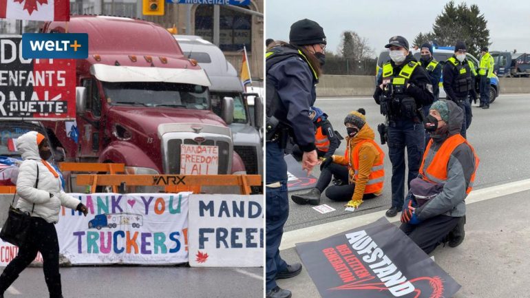 Blockades in Canada and Berlin are not the same