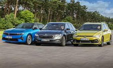 Opel Astra Sports Tourer/Skoda Octavia Combi/VW Golf Variants