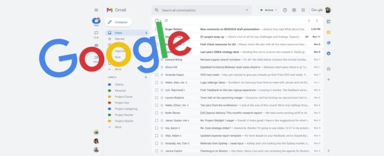 GMail: New interface rolling out for private users