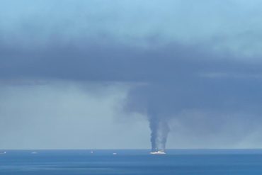 Fire on boat from Corfu under control - twelve people missing