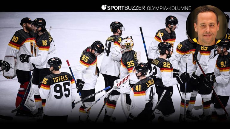 Zum Olympia-Auftakt setzte es für das deutsche Eishockey-Team einen herben Dämpfer.