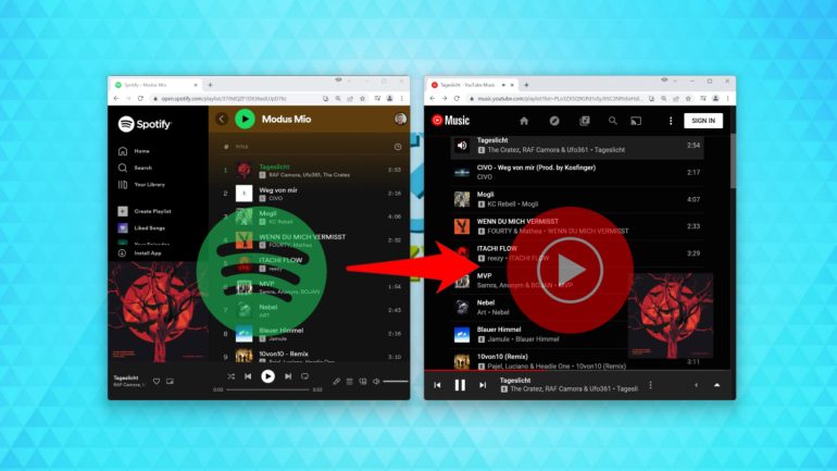 How My Music Tune Converts Spotify, Deezer and Other Playlists.