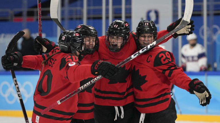 Olympia |  Ice hockey: Canada wins gold in ice hockey against USA