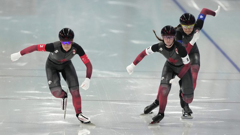 Olympia |  Speed ​​Skating: Team Pursuit Women's: Canada Surprises Olympic Champion