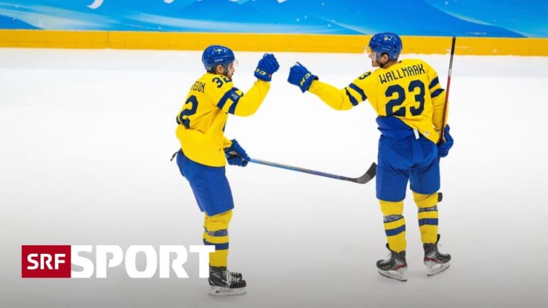 Quarterfinals in ice hockey - thanks to a mini victory in the semi-finals: Sweden locks down Canada