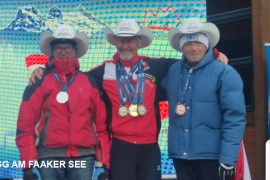 Medal hunter Willie (76) won three gold medals at the Cross-Country Skiing World Championships in Canada in 5 minutes