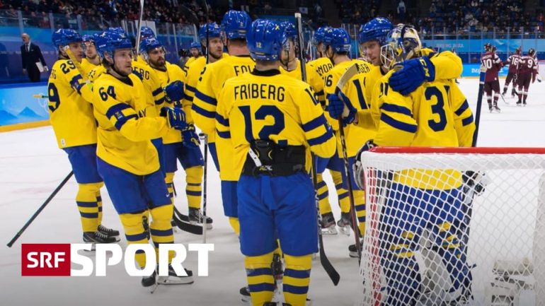 Ice Hockey Men - With Sweden's trembling victory - Canada gives Germany no chance - SPORTS